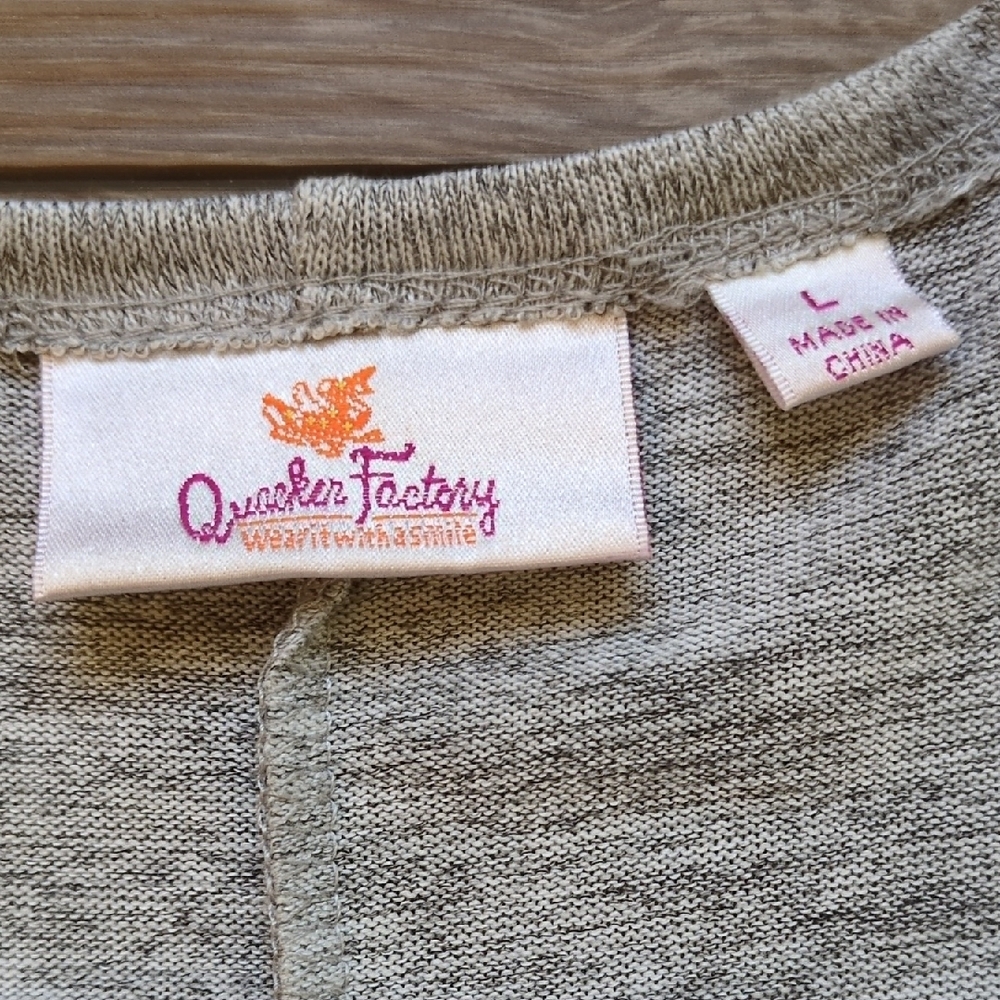 Quacker Factory Open Front Cardigan Sweater - Pin… - image 7